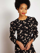 Load image into Gallery viewer, Marie Tea Dress in Vintage Floral Print