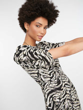 Load image into Gallery viewer, Lauderdale Tea Dress in Tyre Track Print