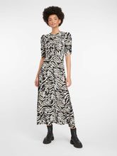 Load image into Gallery viewer, Lauderdale Tea Dress in Tyre Track Print