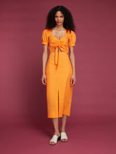 Load image into Gallery viewer, Hilda Midi Skirt in Orange