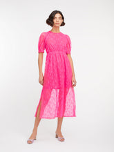 Load image into Gallery viewer, Susannah Lace Midi Dress in Pink