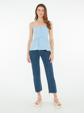 Load image into Gallery viewer, Remington Button Front Cami Top in Blue