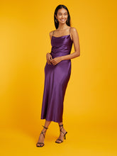 Load image into Gallery viewer, Riviera Midi Dress in Amethyst Purple