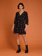 Load image into Gallery viewer, Rosalie Mini Dress in Cherry Print