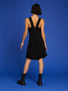 Simona Pinny Dress in Black