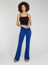 Load image into Gallery viewer, Thallo Flare Trousers in Blue