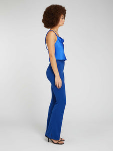 Thallo Flare Trousers in Blue