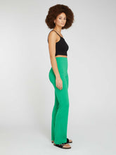 Load image into Gallery viewer, Thallo Flare Trousers in Grass Green