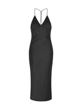 Load image into Gallery viewer, Zinnia Maxi Dress in Black