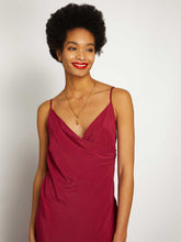 Load image into Gallery viewer, Rosa Midi Dress in Plum