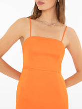 Load image into Gallery viewer, Canele Midi Dress in Orange