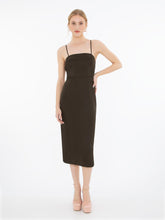 Load image into Gallery viewer, Canele Midi Dress in Black